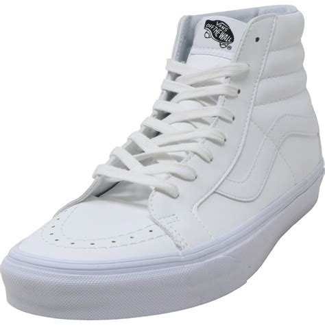 Rock the Filmore sneaker from Vans to show off your cool street style. . High top vans white